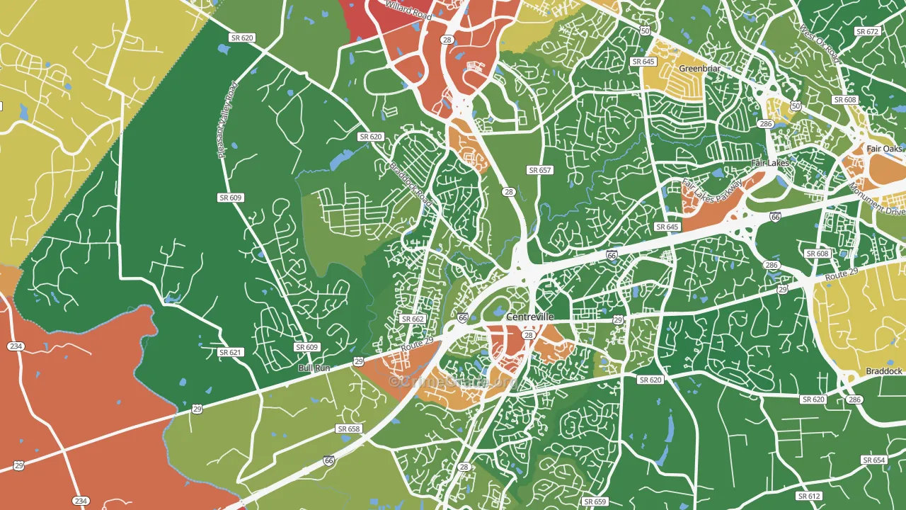 20120, VA Map of Drug-Related Crime Rates