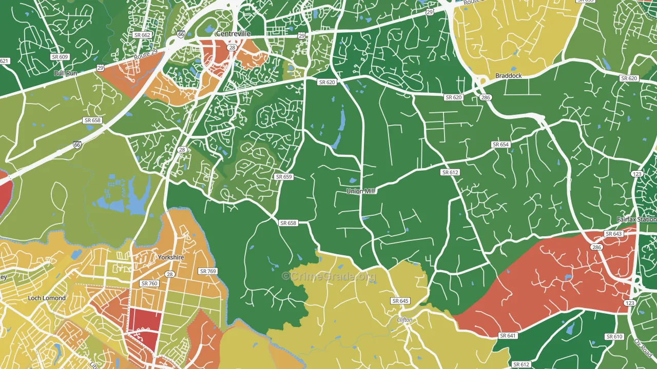 20124, VA Map of Drug-Related Crime Rates