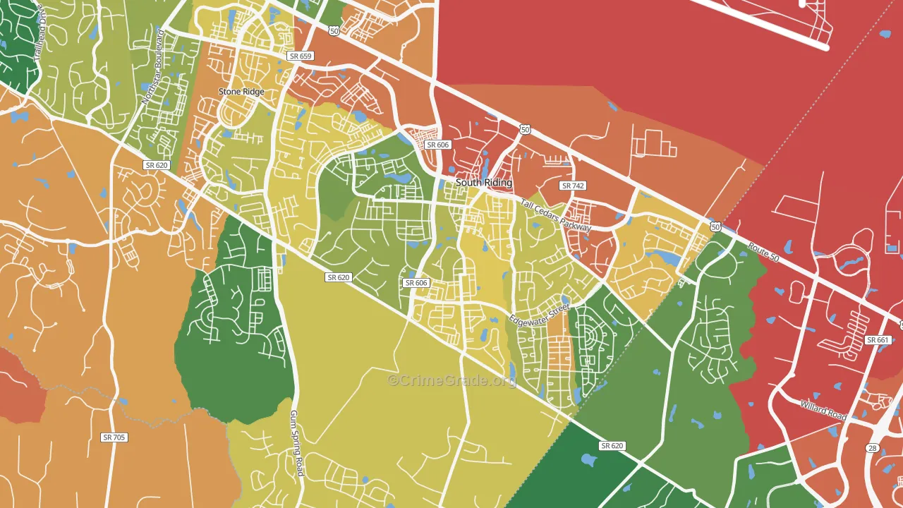20152, VA Map of Drug-Related Crime Rates