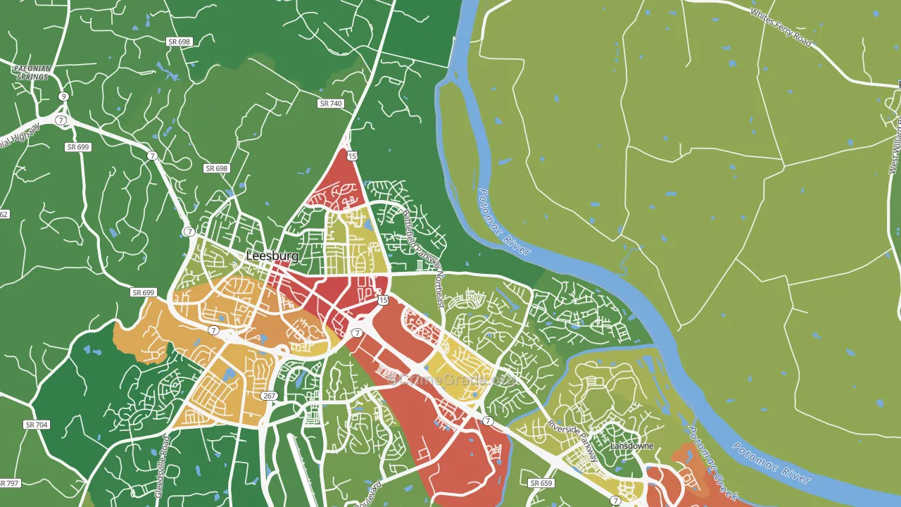 20176, VA Map of Drug-Related Crime Rates