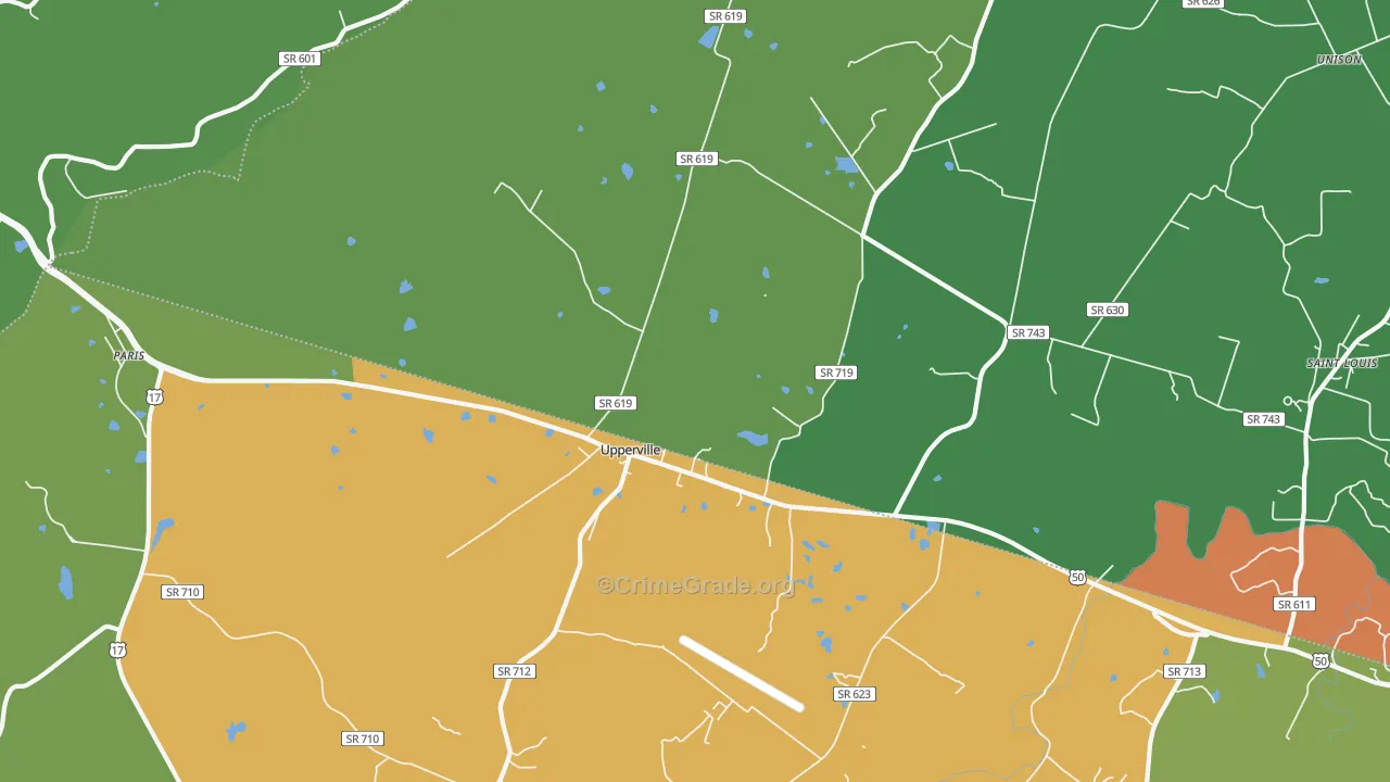 20184, VA Map of Drug-Related Crime Rates