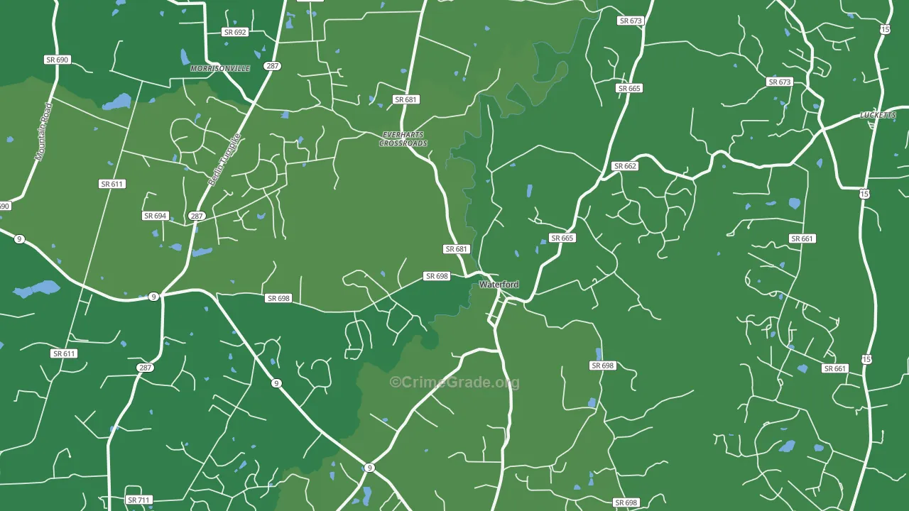 20197, VA Map of Drug-Related Crime Rates