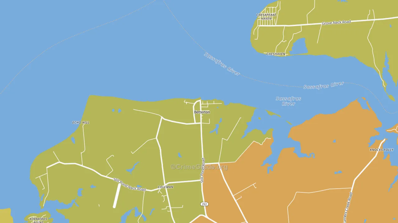 21610, MD Map of Drug-Related Crime Rates