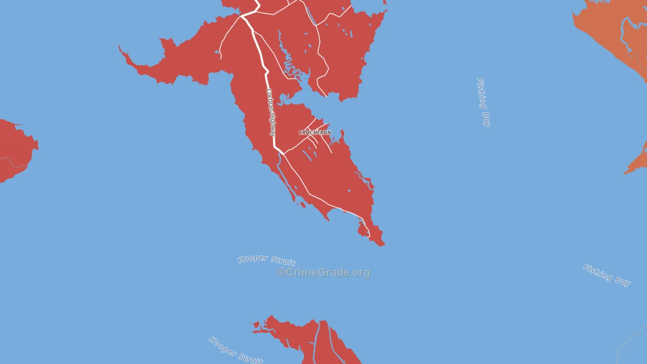 21627, MD Map of Drug-Related Crime Rates