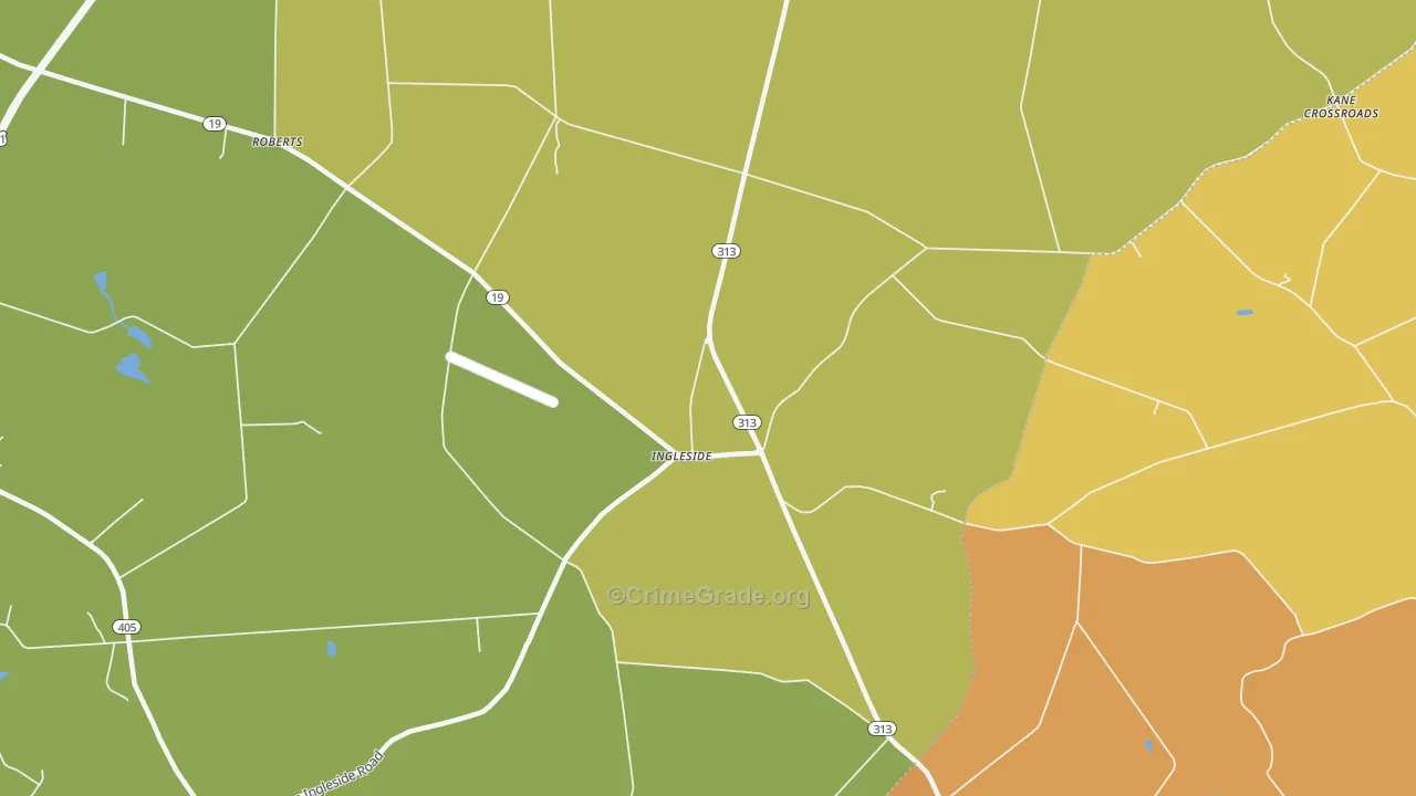 21644, MD Map of Drug-Related Crime Rates