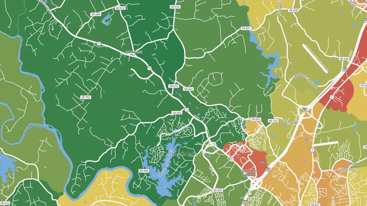 22406, VA Map of Drug-Related Crime Rates