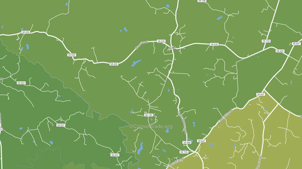 22639, VA Map of Drug-Related Crime Rates