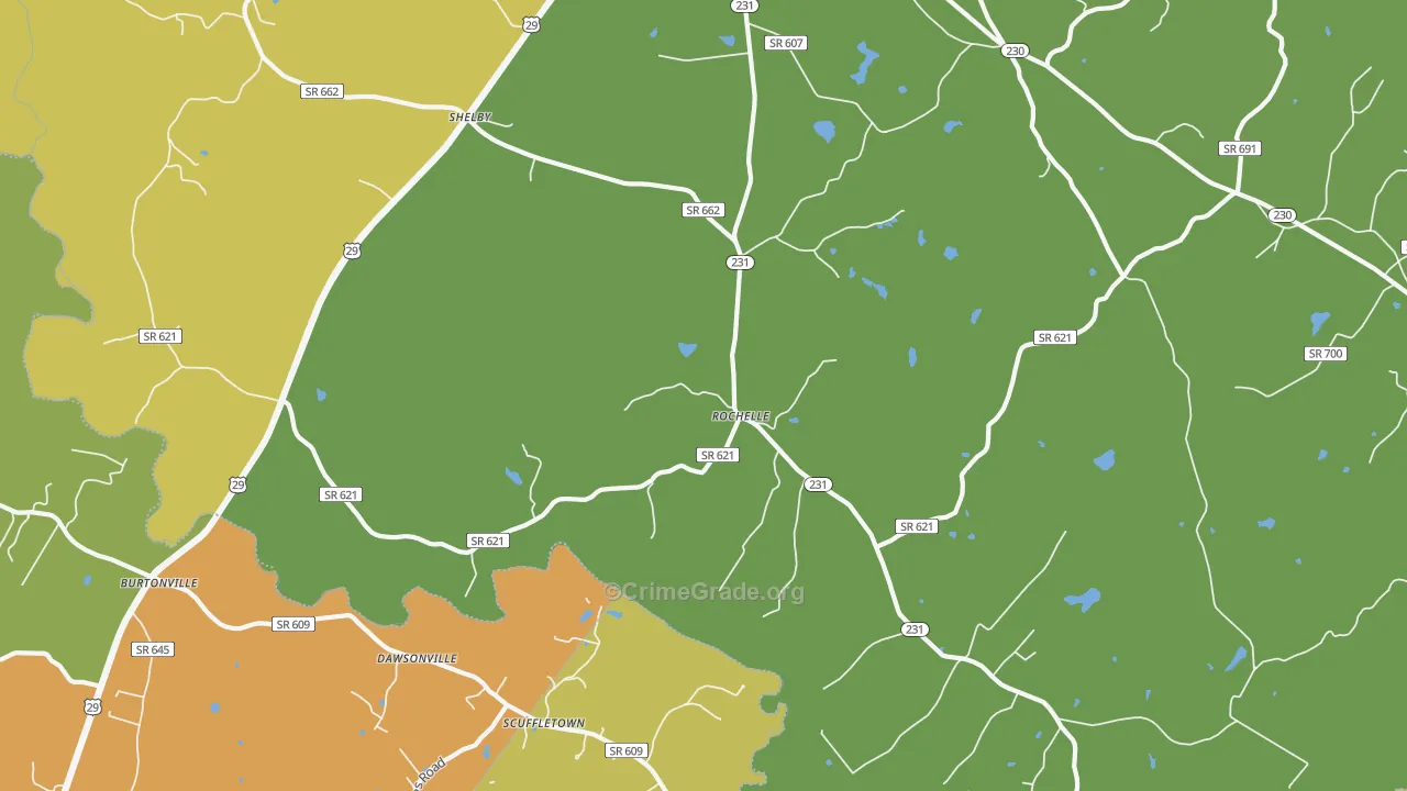 22738, VA Map of Drug-Related Crime Rates