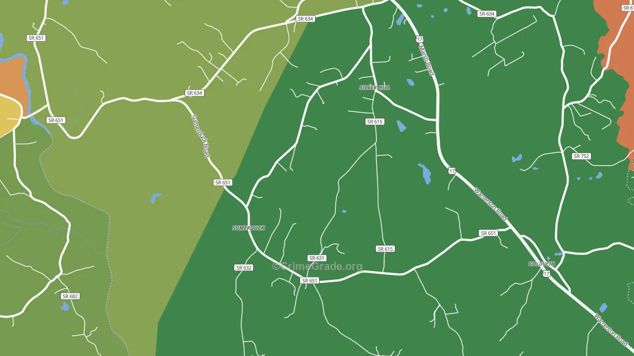 22742, VA Map of Drug-Related Crime Rates