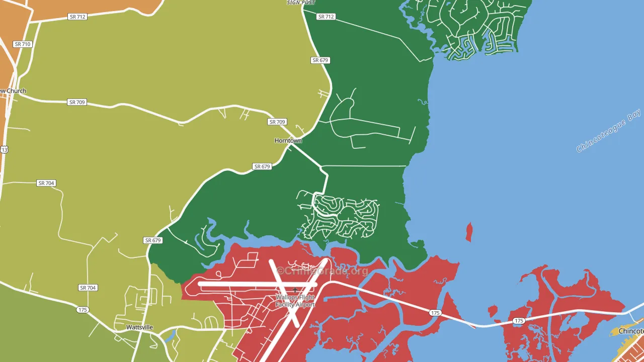23395, VA Map of Drug-Related Crime Rates