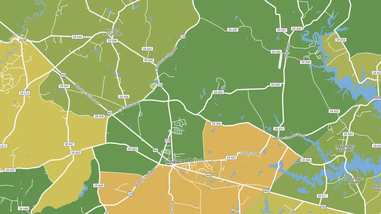 23487, VA Map of Drug-Related Crime Rates