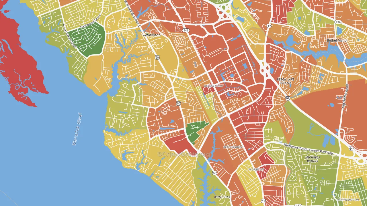 23606, VA Map of Drug-Related Crime Rates