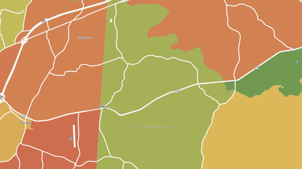 23920, VA Map of Drug-Related Crime Rates