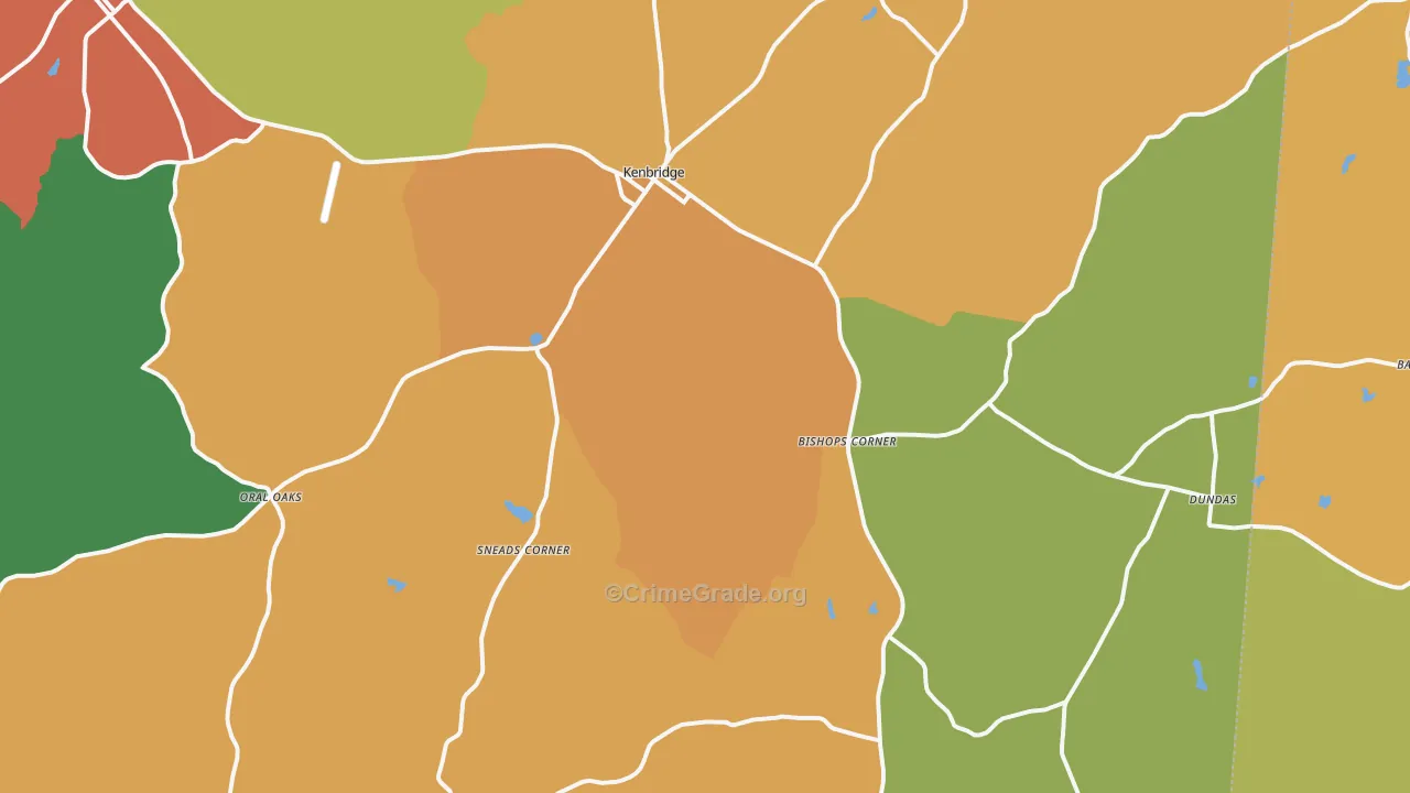 23944, VA Map of Drug-Related Crime Rates