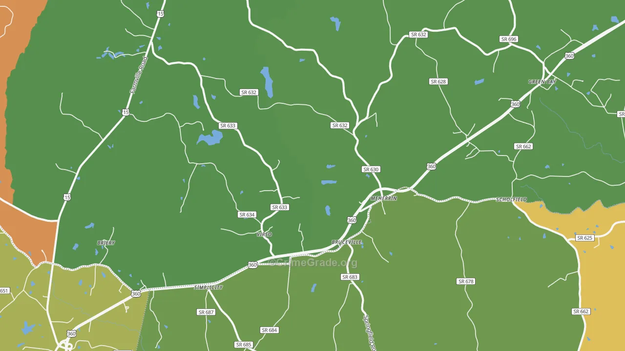 23954, VA Map of Drug-Related Crime Rates