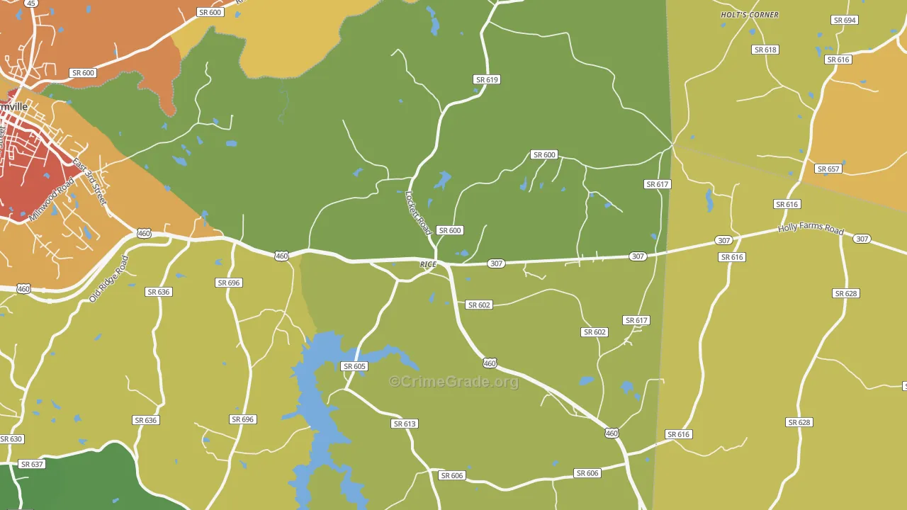 23966, VA Map of Drug-Related Crime Rates