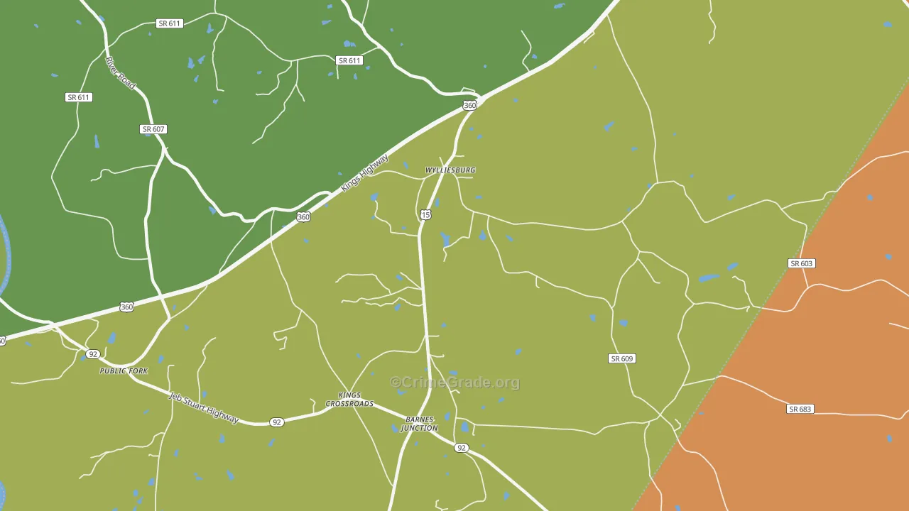 23976, VA Map of Drug-Related Crime Rates
