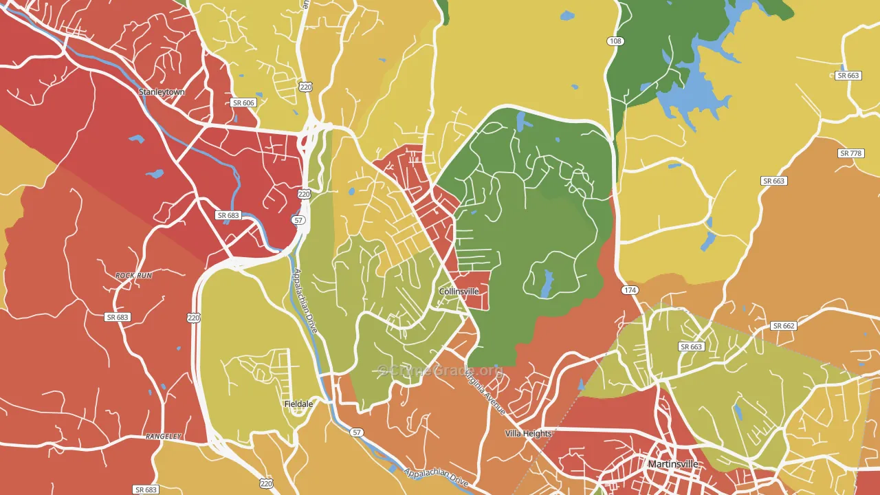 24078, VA Map of Drug-Related Crime Rates