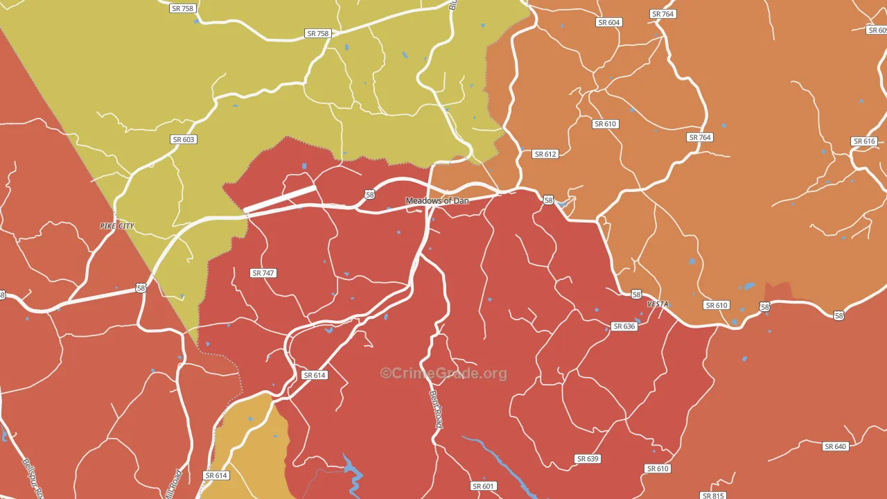 24120, VA Map of Drug-Related Crime Rates