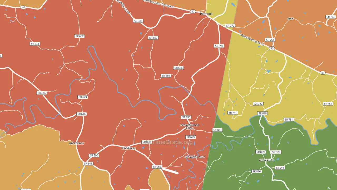 24137, VA Map of Drug-Related Crime Rates
