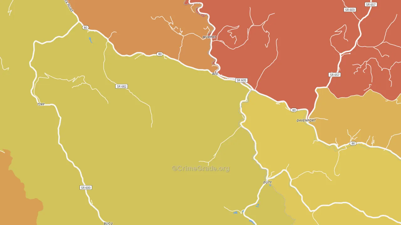 24217, VA Map of Drug-Related Crime Rates