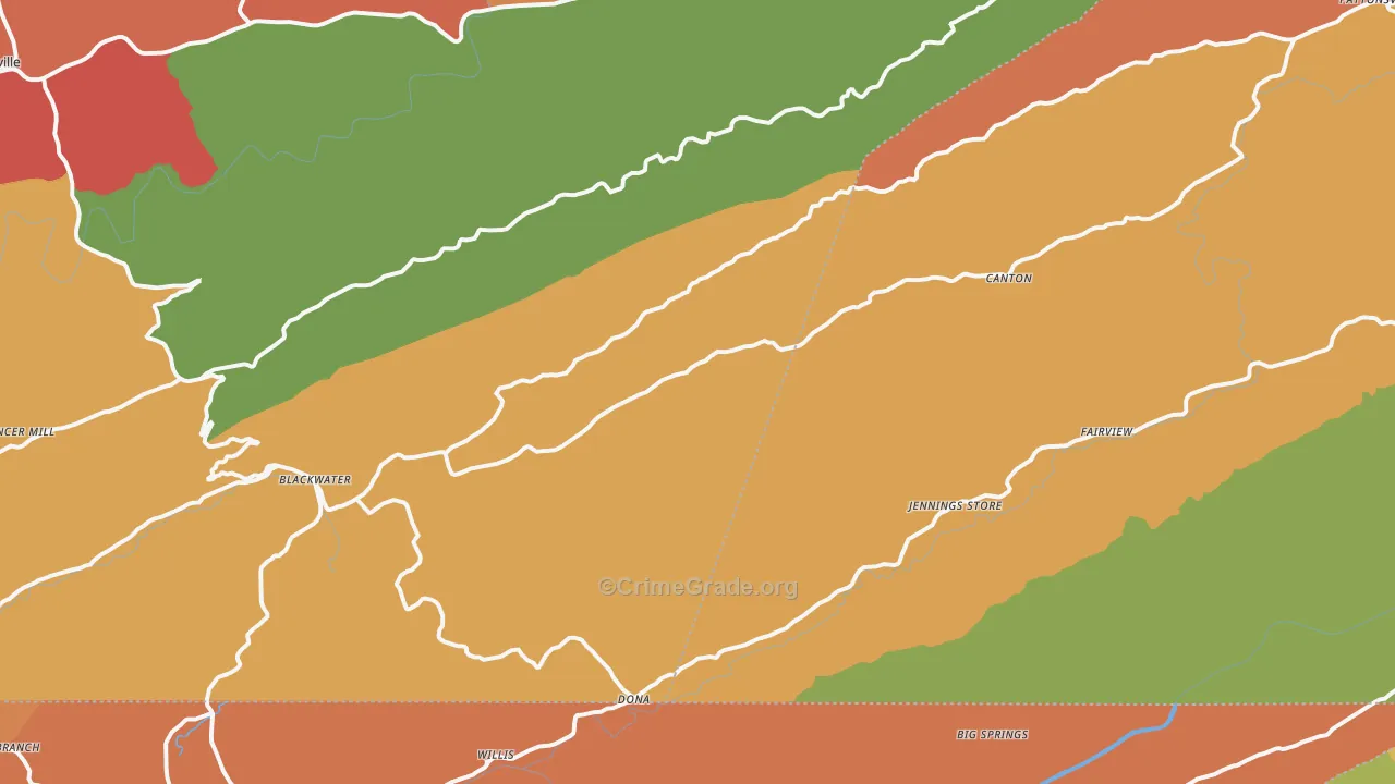 24221, VA Map of Drug-Related Crime Rates