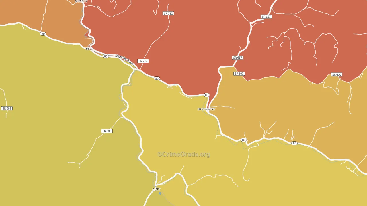 24239, VA Map of Drug-Related Crime Rates