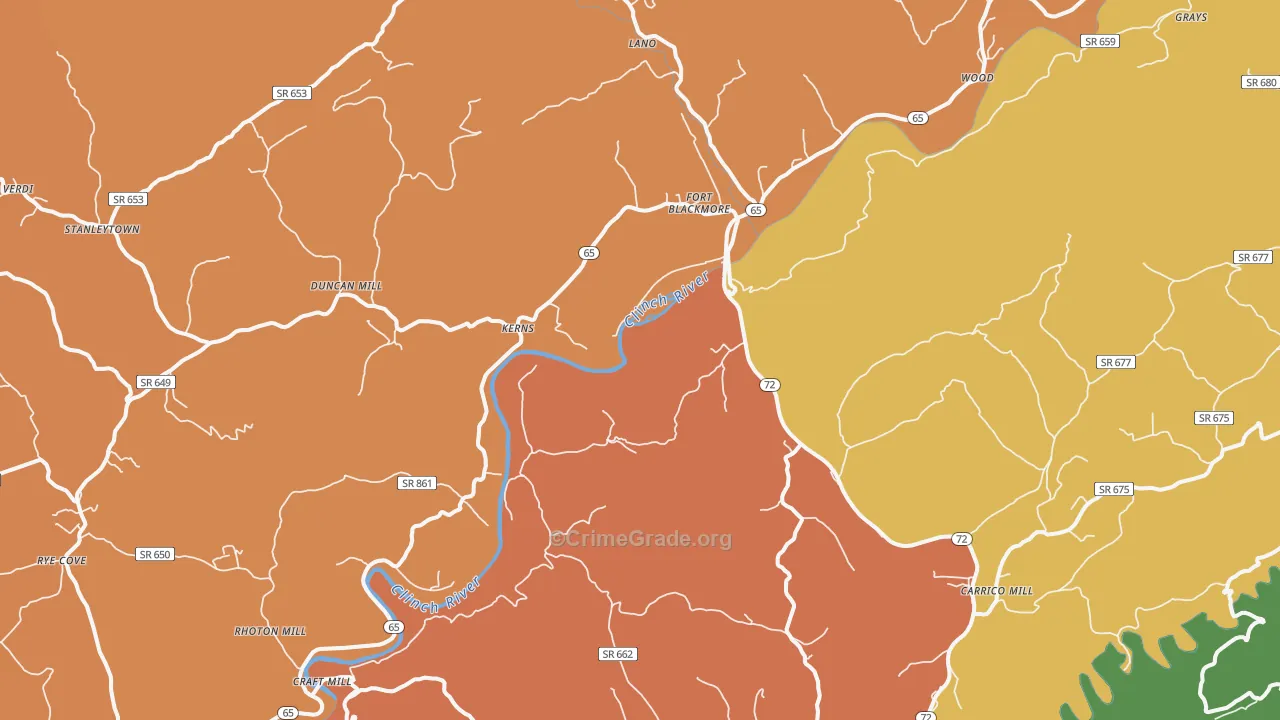 24250, VA Map of Drug-Related Crime Rates