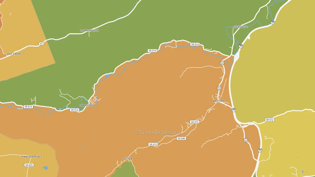 24314, VA Map of Drug-Related Crime Rates