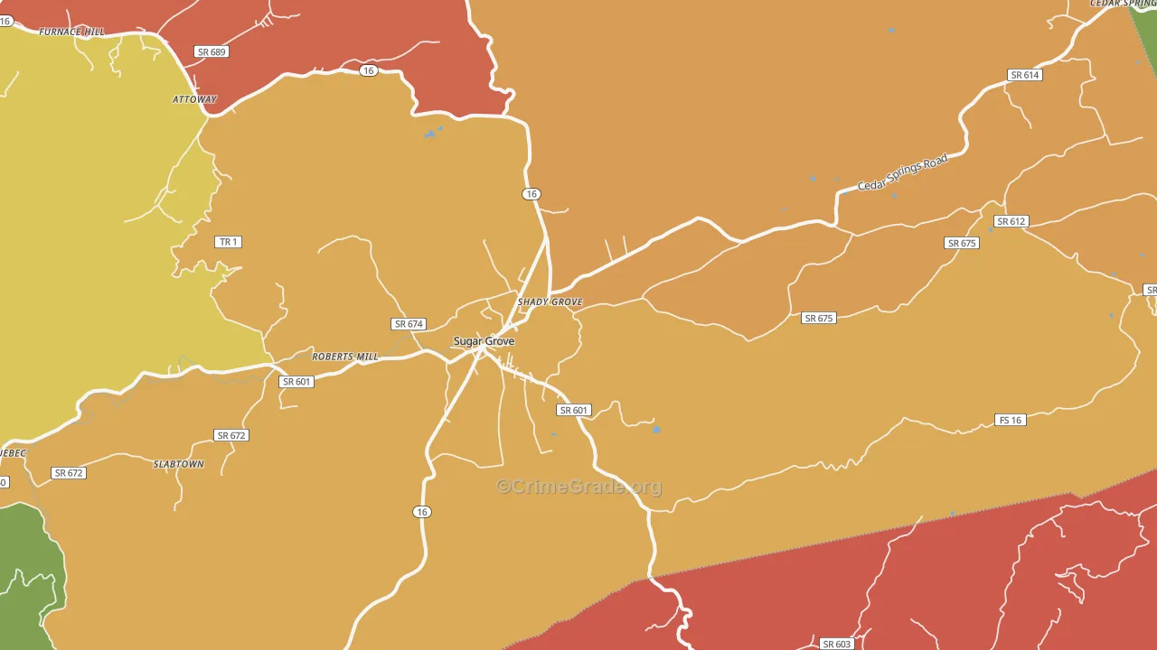 24375, VA Map of Drug-Related Crime Rates