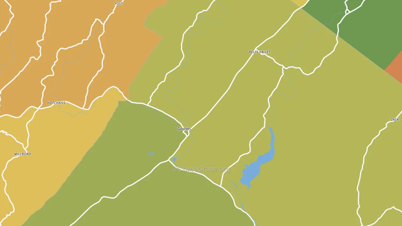 24439, VA Map of Drug-Related Crime Rates