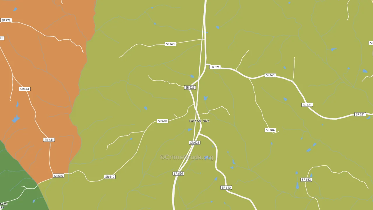 24539, VA Map of Drug-Related Crime Rates