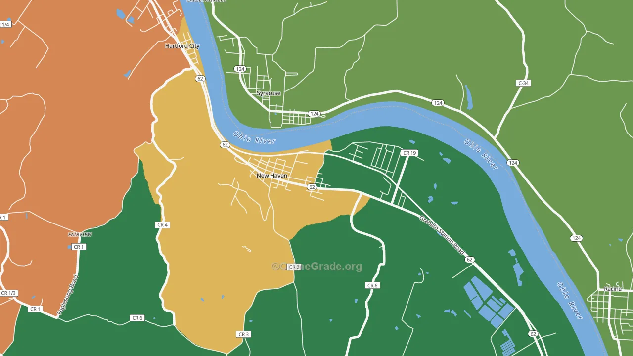 25265, WV Map of Drug-Related Crime Rates