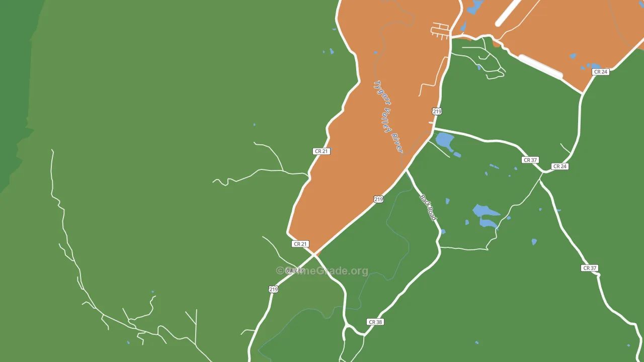 26259, WV Map of Drug-Related Crime Rates