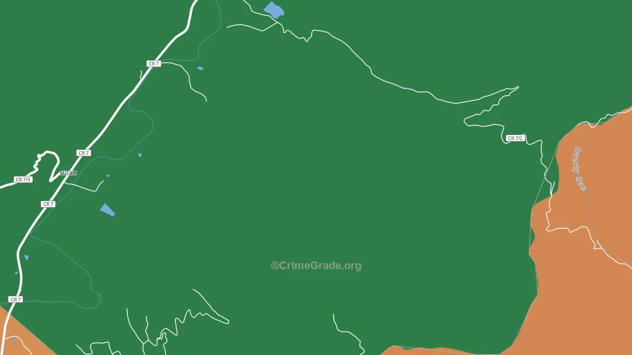 26838, WV Map of Drug-Related Crime Rates