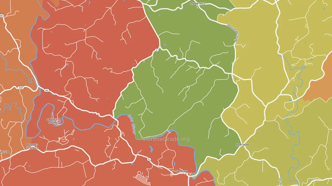 27016, NC Map of Drug-Related Crime Rates