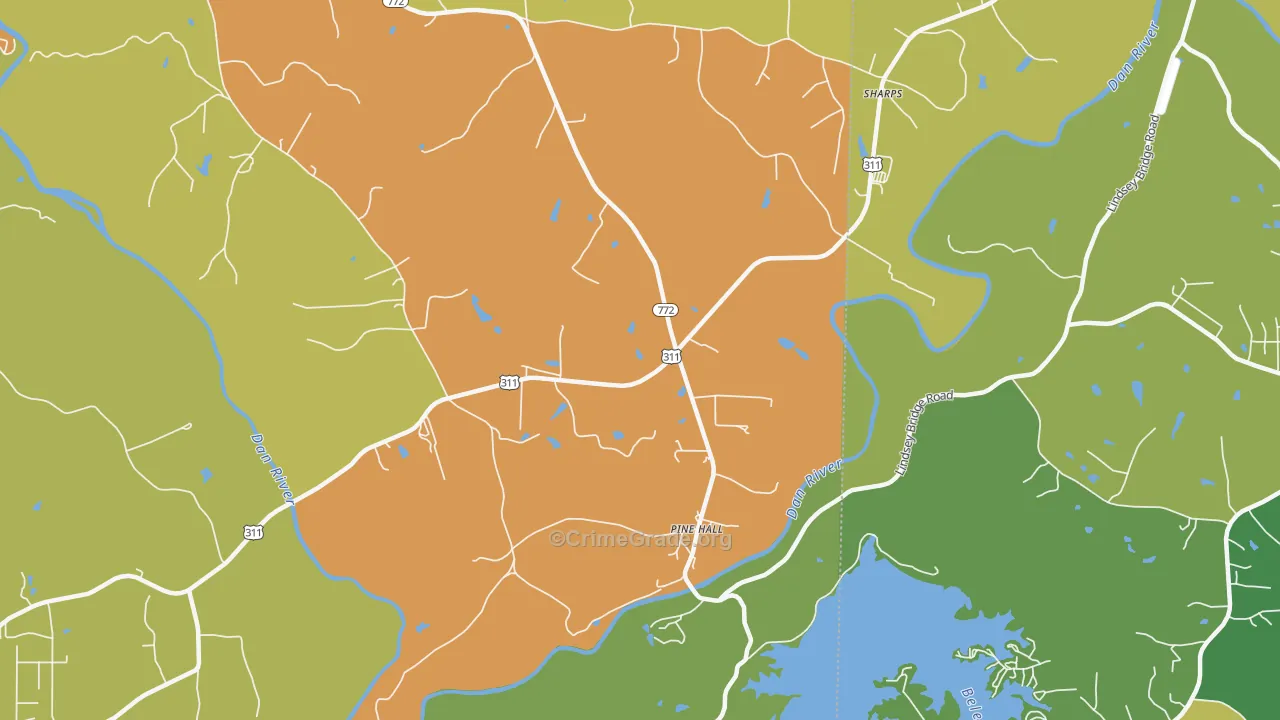 27042, NC Map of Drug-Related Crime Rates