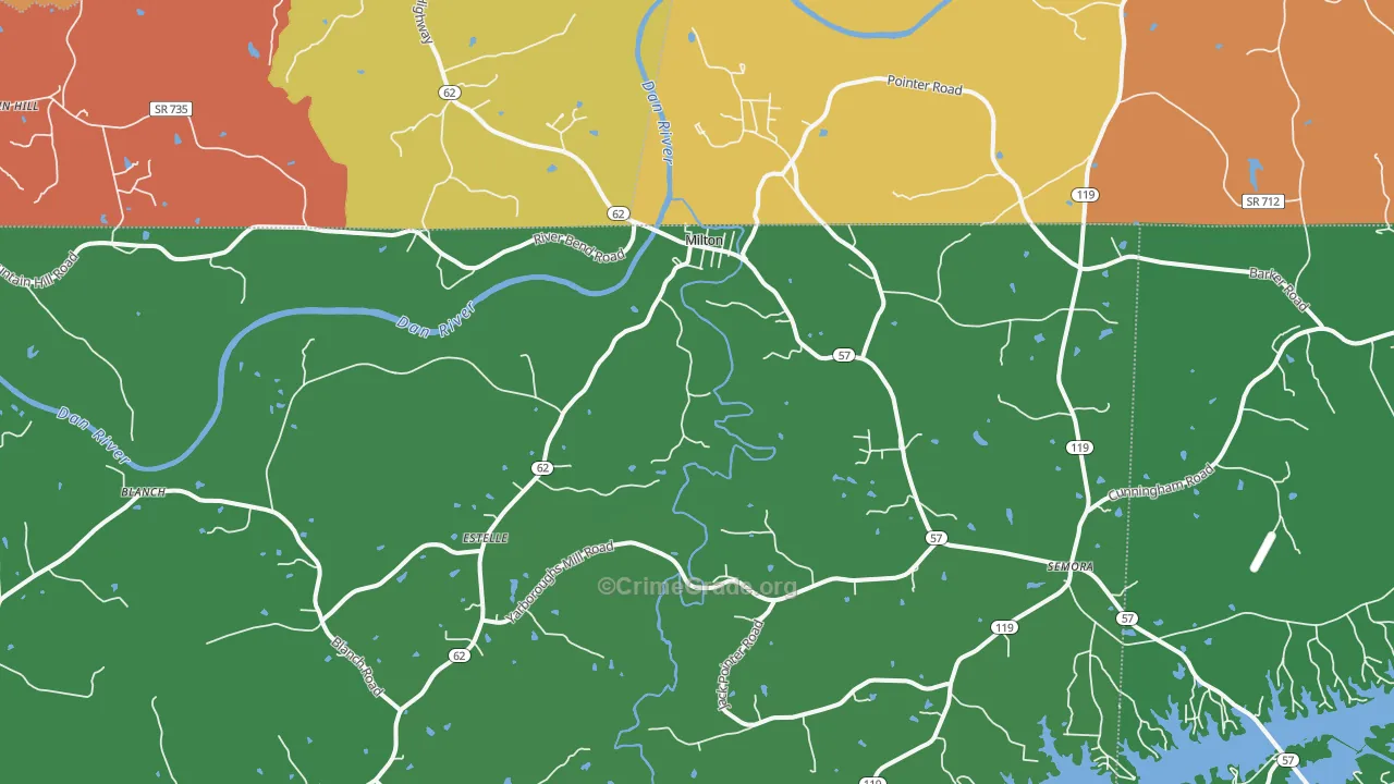 27305, NC Map of Drug-Related Crime Rates