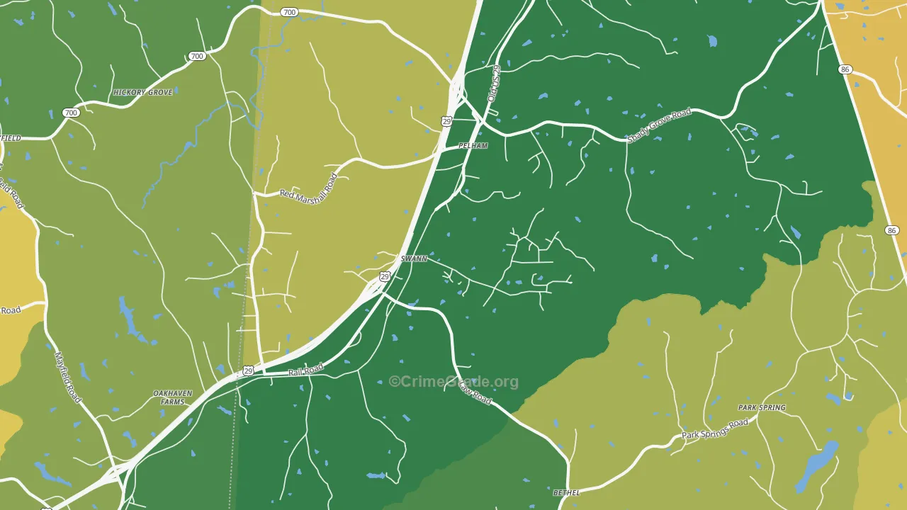 27311, NC Map of Drug-Related Crime Rates