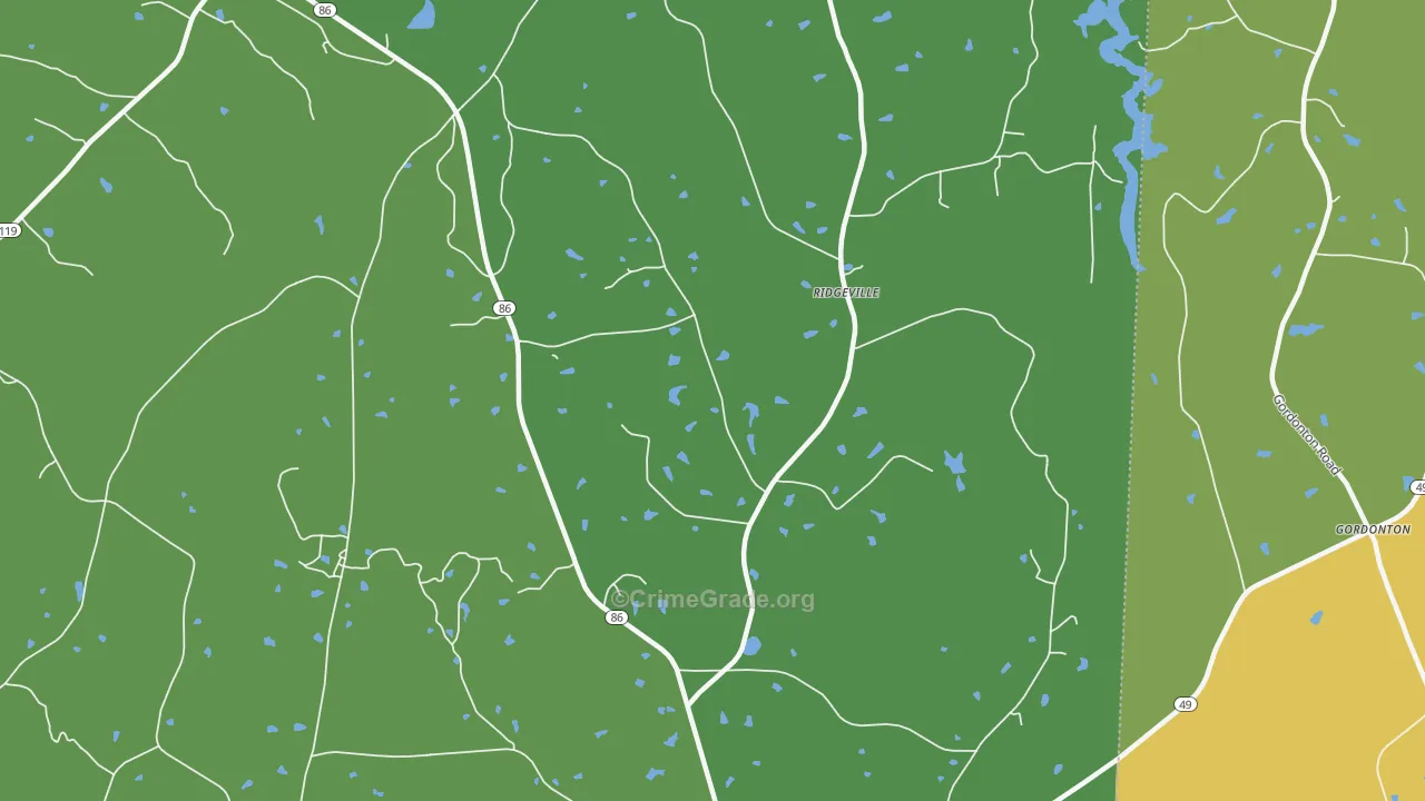 27314, NC Map of Drug-Related Crime Rates