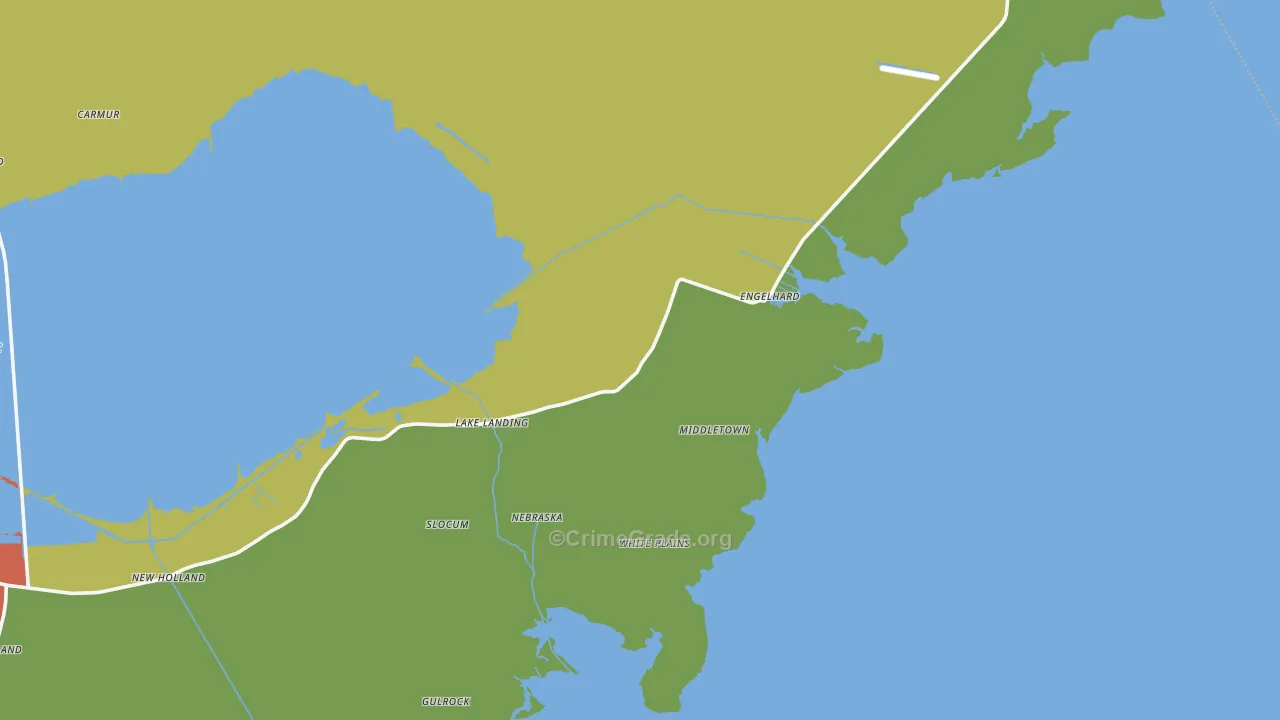27824, NC Map of Drug-Related Crime Rates