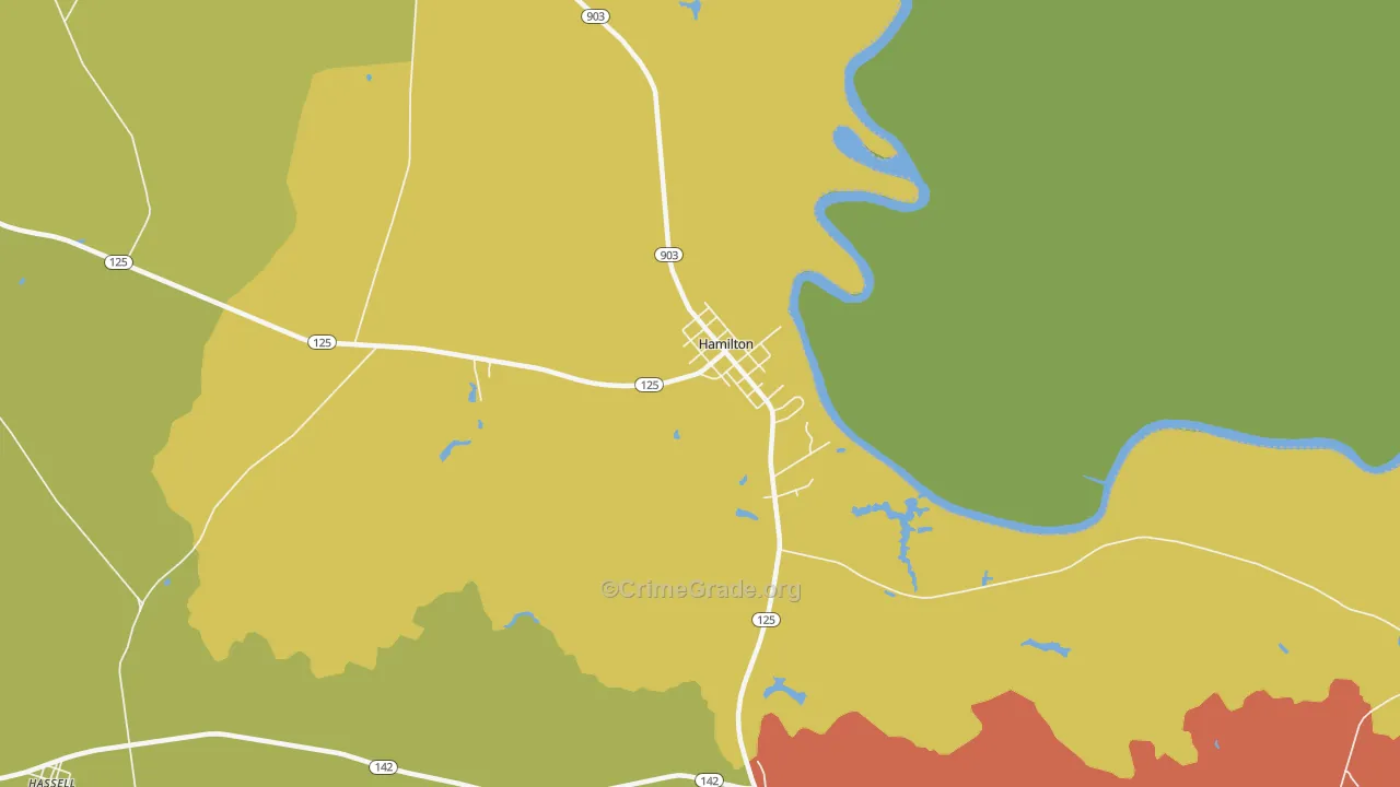 27840, NC Map of Drug-Related Crime Rates