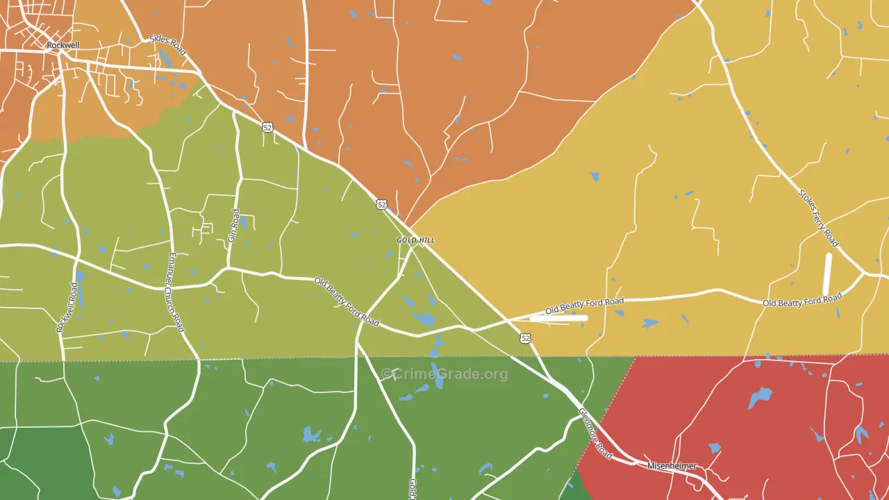 28071, NC Map of Drug-Related Crime Rates