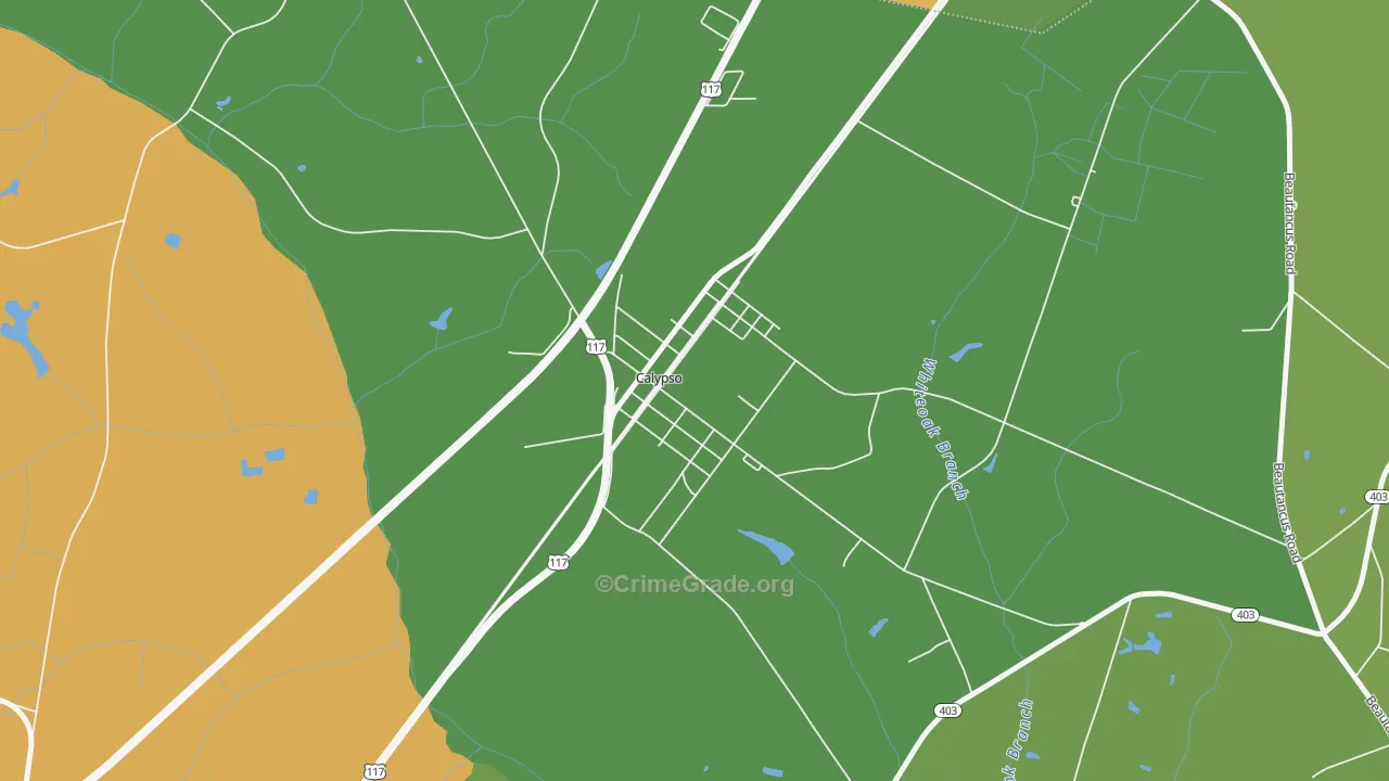 28325, NC Map of Drug-Related Crime Rates