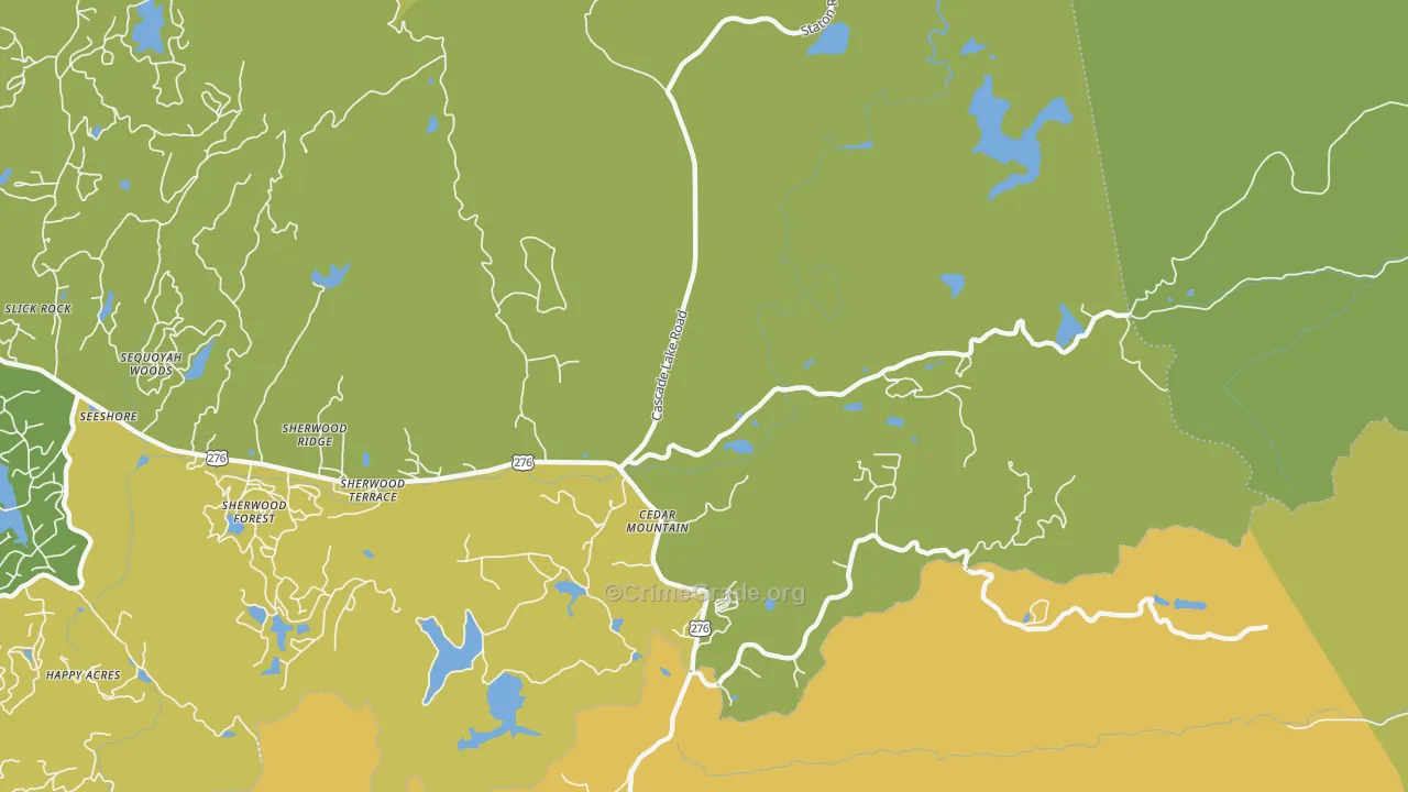 28718, NC Map of Drug-Related Crime Rates