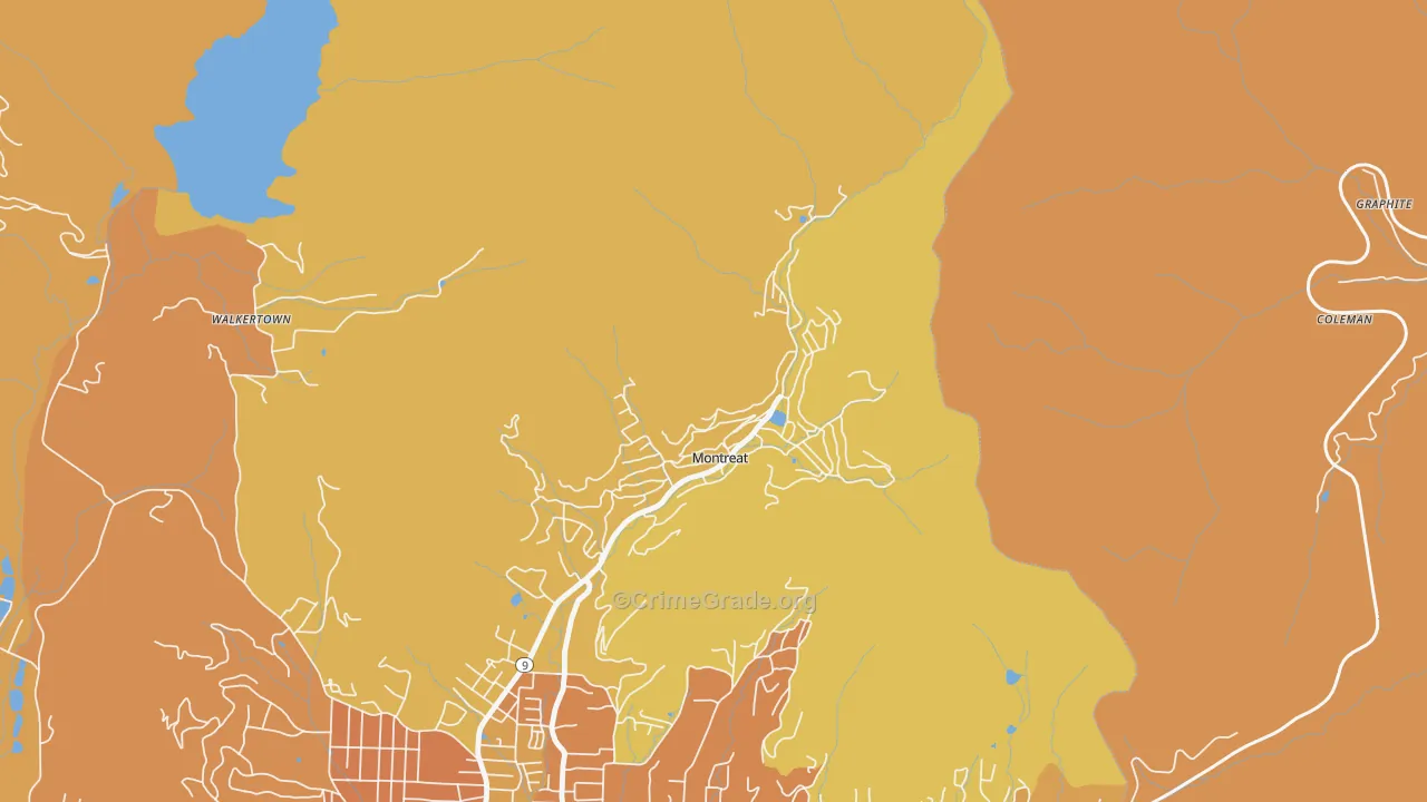 28757, NC Map of Drug-Related Crime Rates