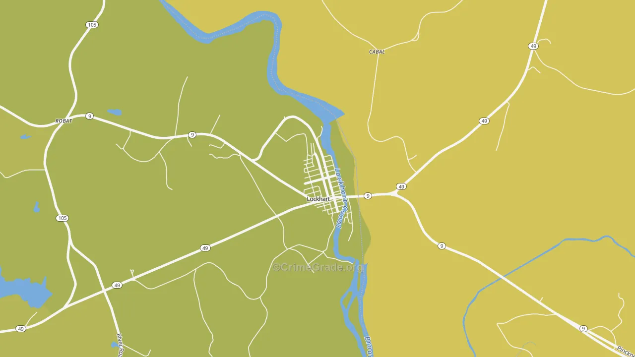 29364, SC Map of Drug-Related Crime Rates