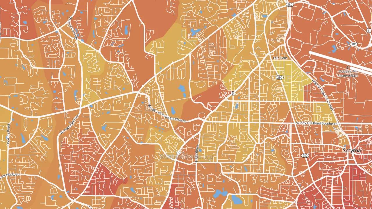 30008, GA Map of Drug-Related Crime Rates