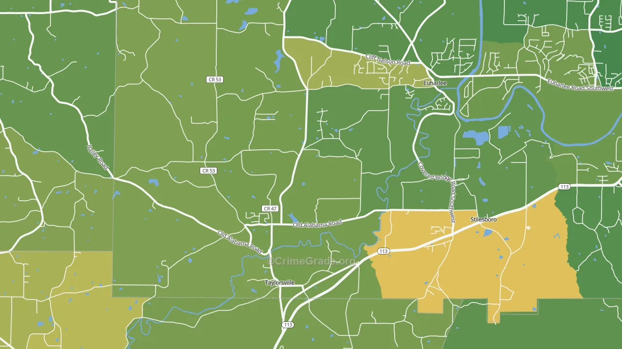 30178, GA Map of Drug-Related Crime Rates