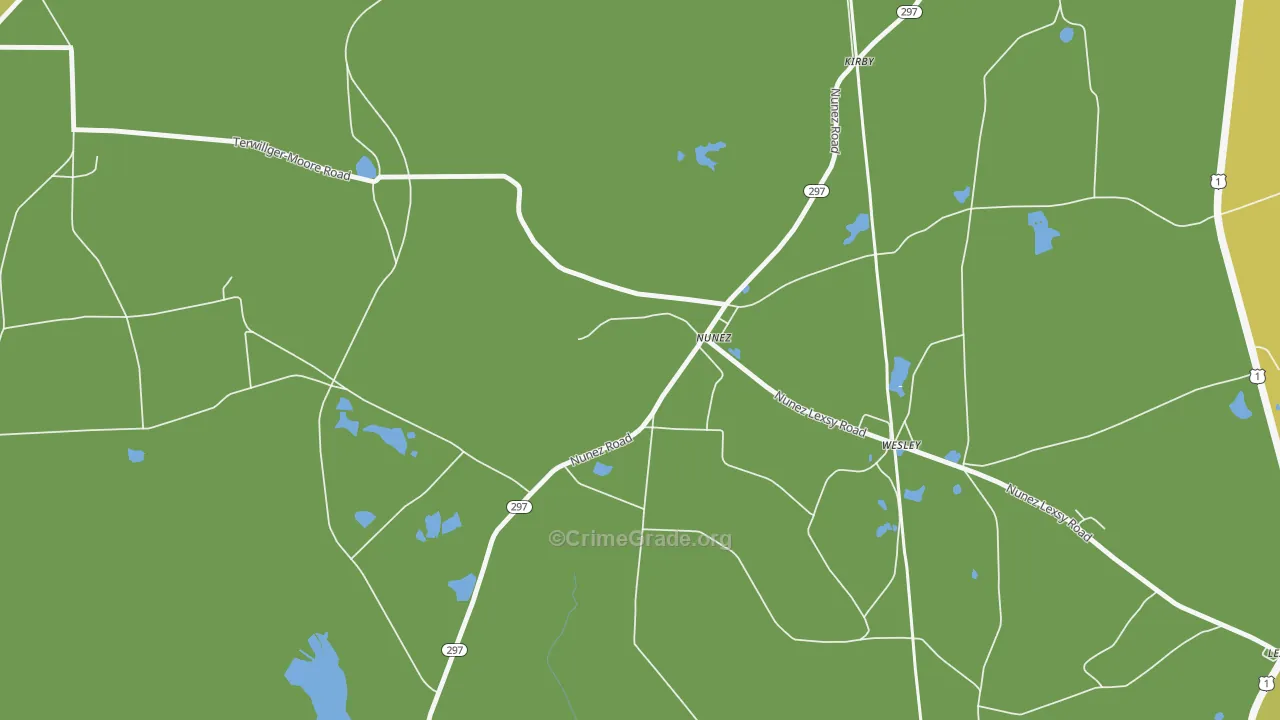 30448, GA Map of Drug-Related Crime Rates